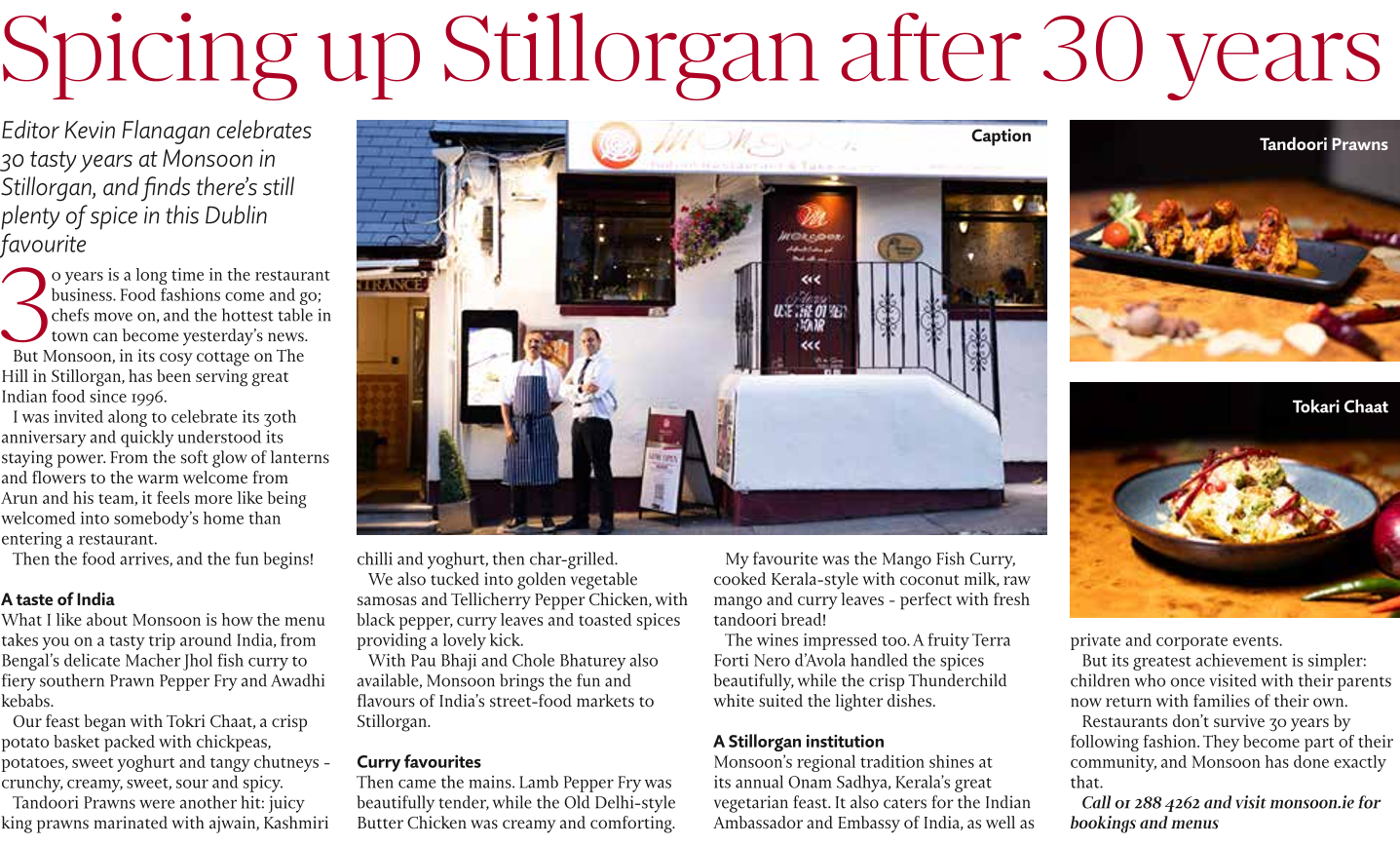 Spicing up Stillorgan after 30 years - Sunday Independent